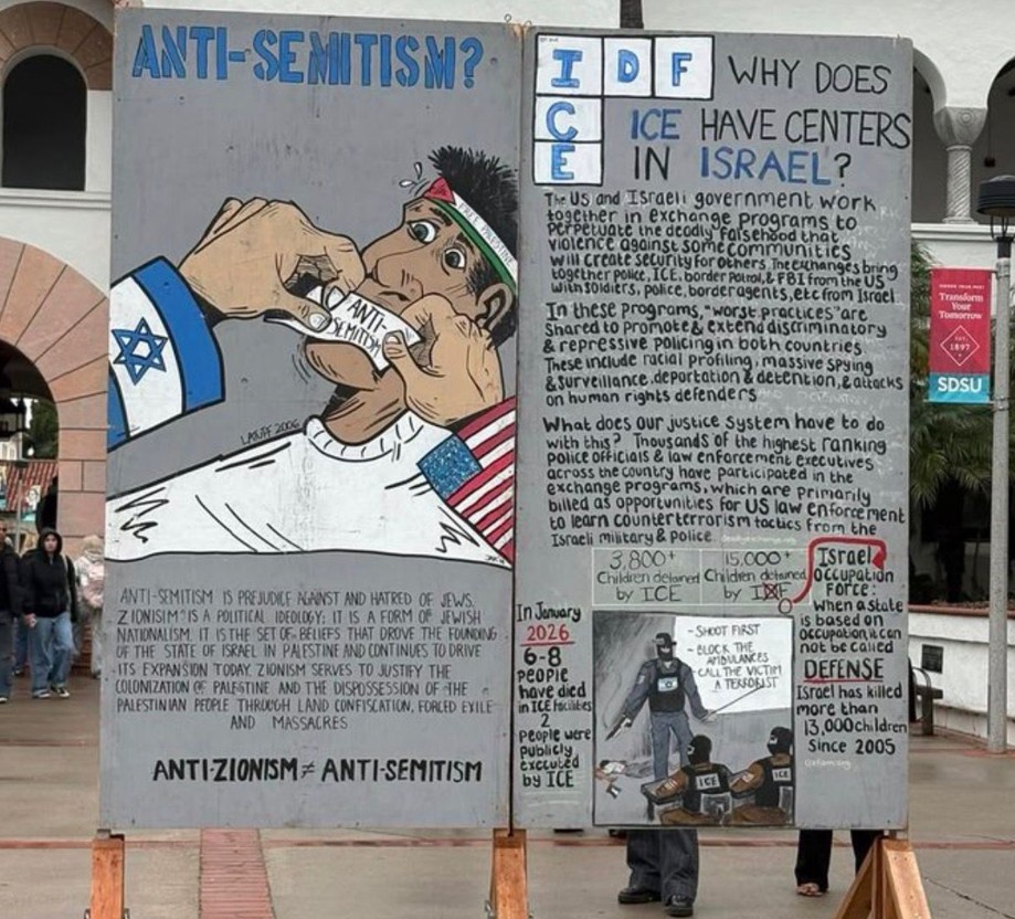 Alarm and reassurance as free speech plays out on the SDSU campus