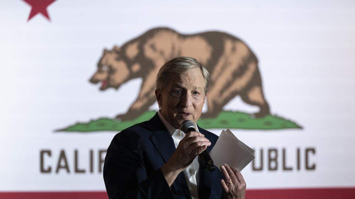 Tom Steyer pitches progressive agenda to Sacramento voters