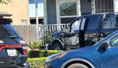 3 arrested after stolen truck chase ends in Fresno