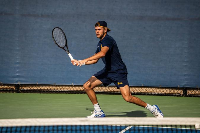 Men's Tennis Picks Up First ACC Home Win of the Season