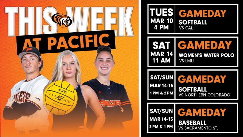 This Week in Pacific Athletics