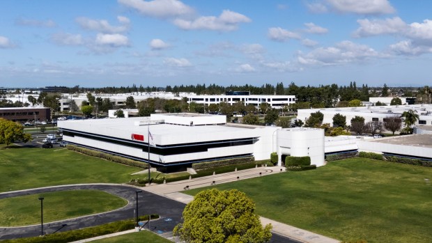 Yamaha Motor Corp. on Katella Ave. in Cypress, CA, is moving its operations and headquarters to Kennesaw, Georgia. (Photo by Paul Bersebach, Orange County Register/SCNG)