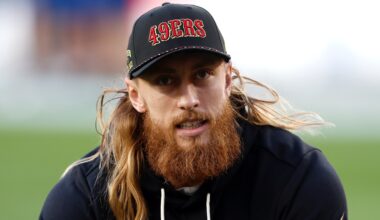 49ers' George Kittle Reacts After Team Loses Wide Receiver