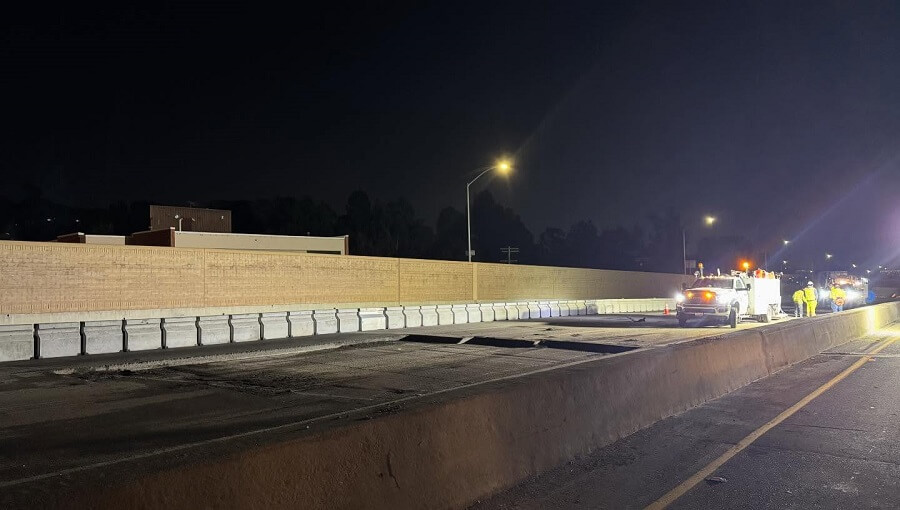 Overnight lane closures planned on 405 through Sepulveda Pass this week