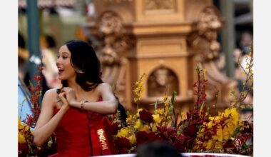 San Francisco Flower Market celebrates floral industry at Chinese New Year parade