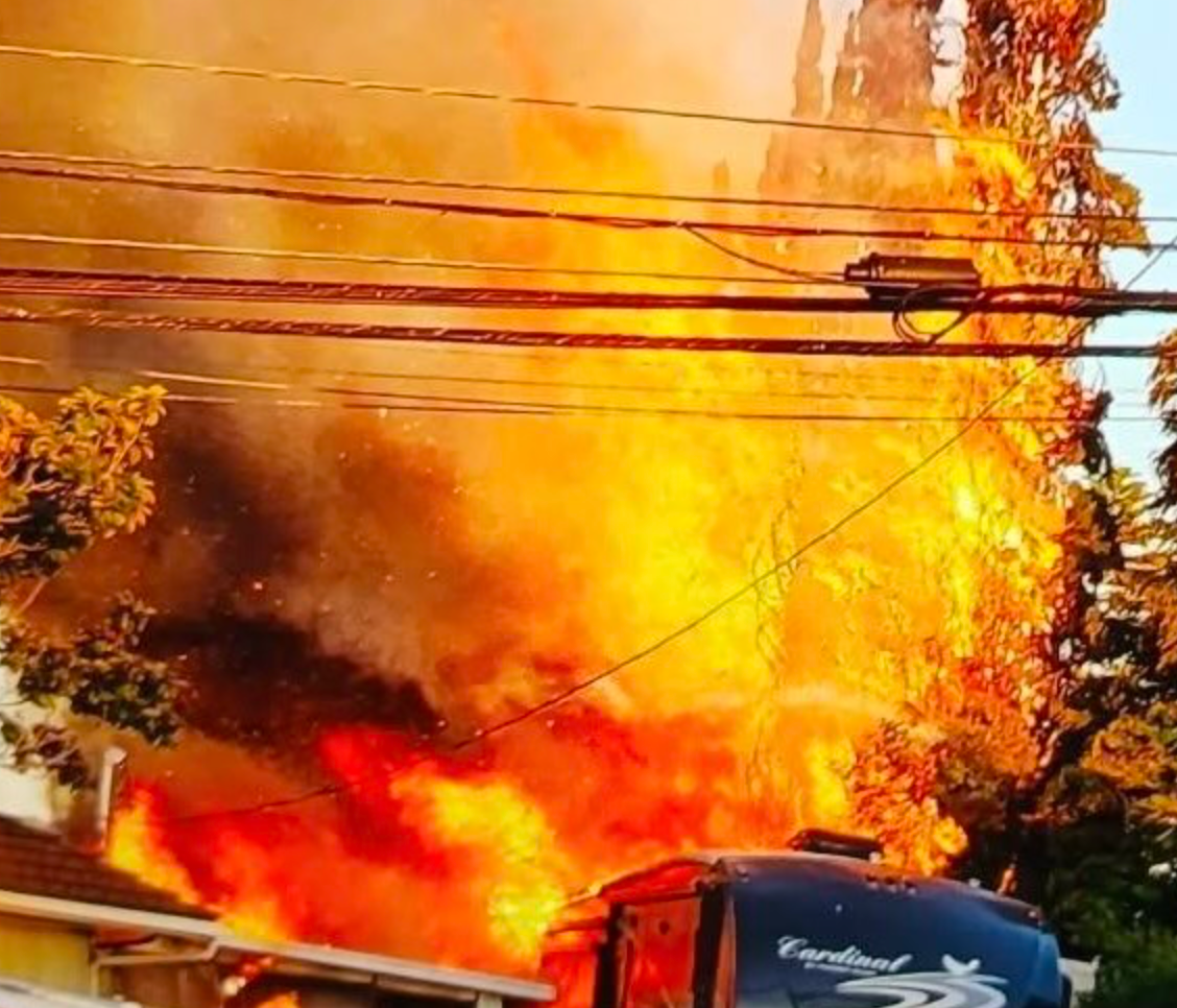 Big fire, quickly knocked down – ORANGE COUNTY TRIBUNE