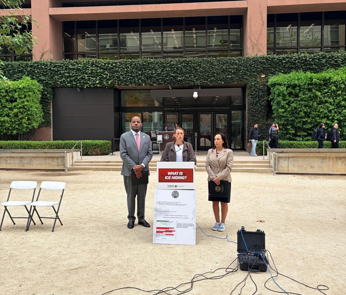 San Diego County sues government, demands inspections of detention center