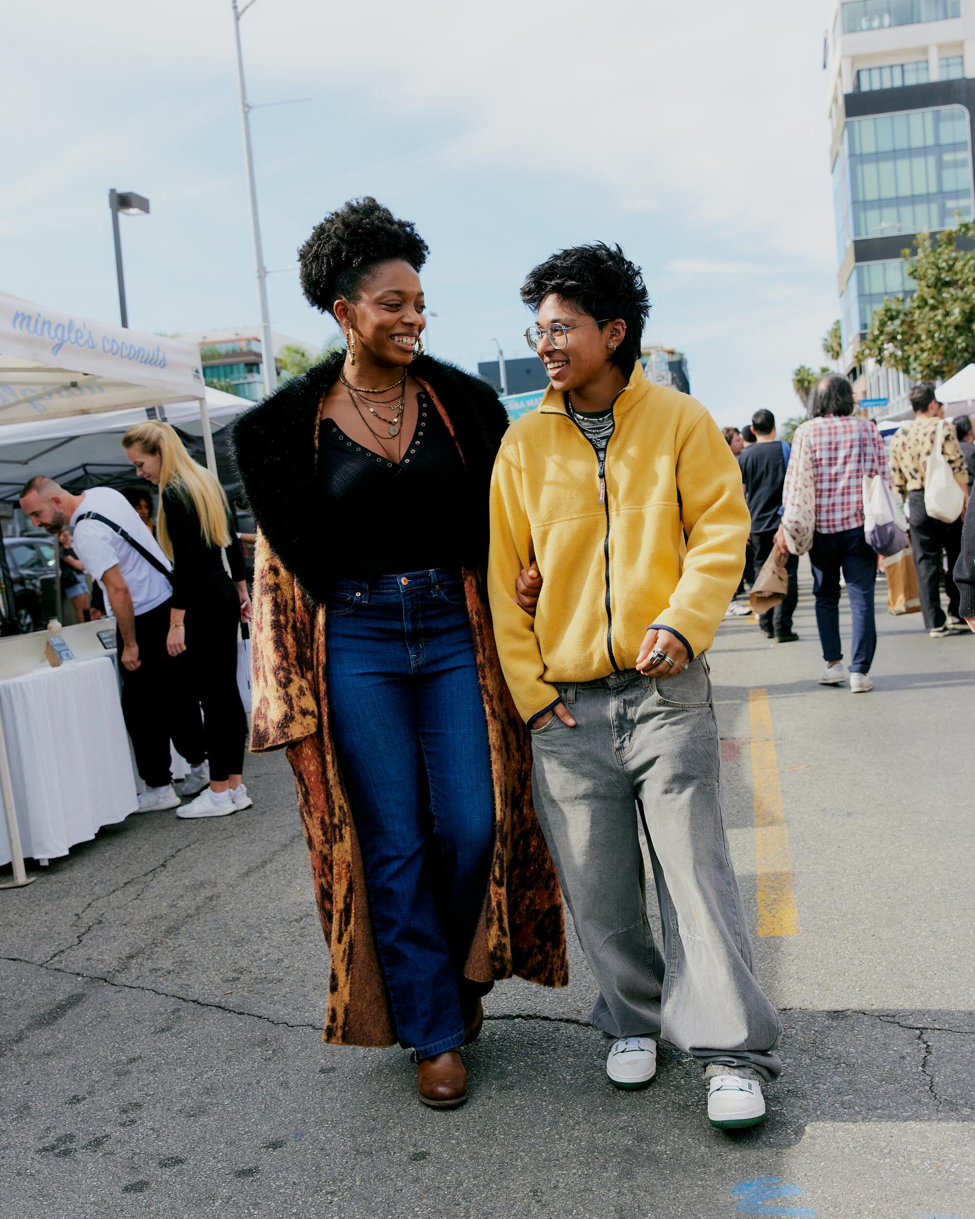 Dijah Malone and Kush.