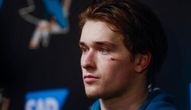 San Jose Sharks, Macklin Celebrini begin road trip against Buffalo Sabres