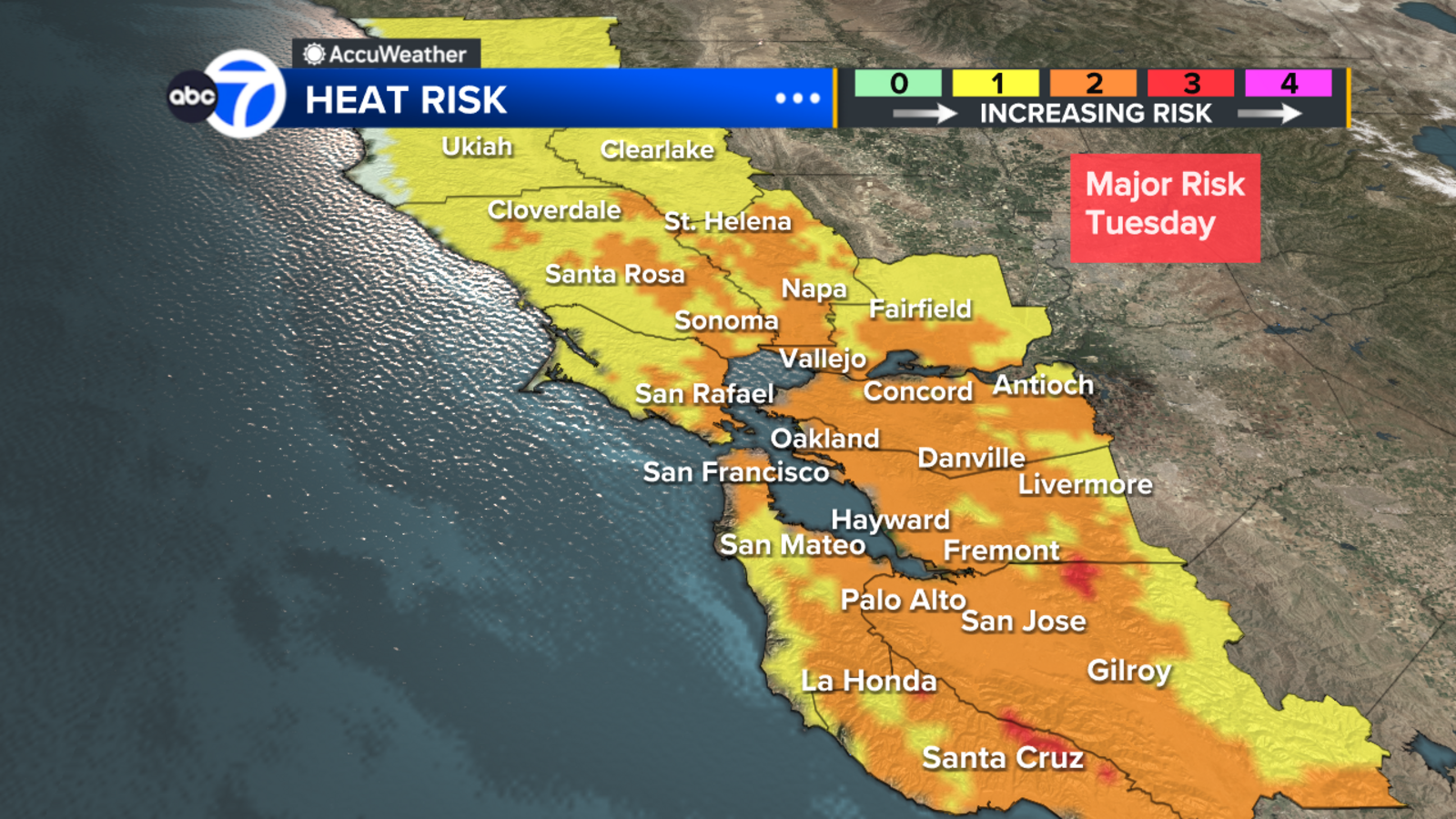 Bay Area to get hit with unprecedented heat that's sure to break numerous records for March