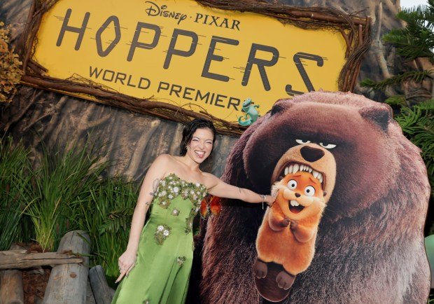 Piper Curda attends the world premiere of Pixar's "Hoppers" at El Capitan Theatre in Los Angeles on February 23, 2026. (Photo by Rodin Eckenroth/Getty Images for Disney)