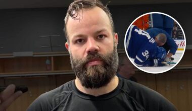 Radko Gudas at it again: injures Auston Matthews with reckless hit less than a month after injuring Sidney Crosby