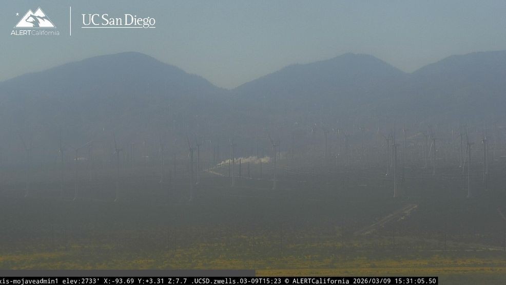 {p}It is unknown if anyone was hurt after a helicopter was on fire near Mojave Monday afternoon. PHOTO: AlertCalifornia{/p}