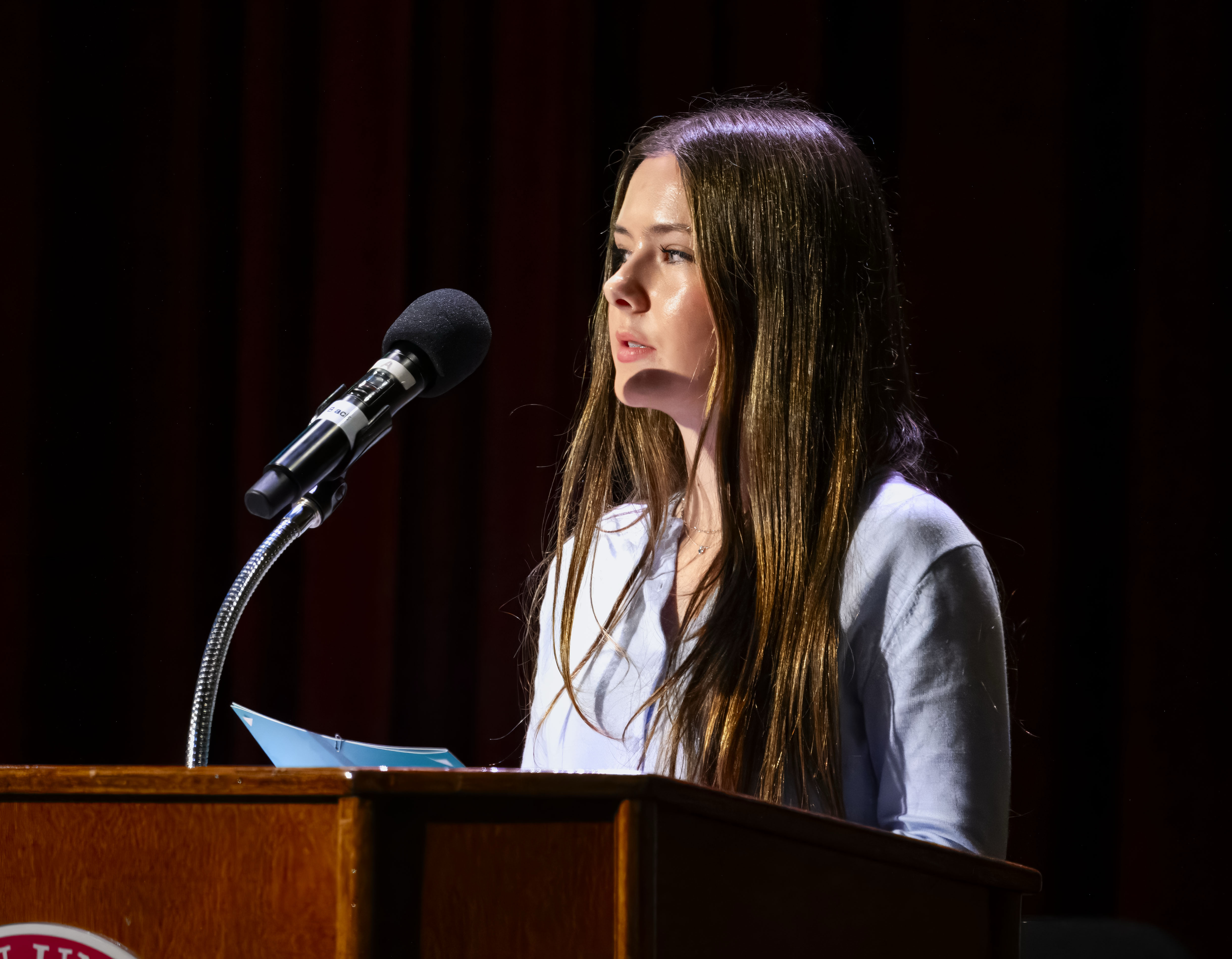 Alma Miller of Shalhevet High School in Los Angeles talks...