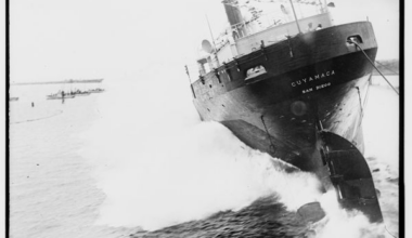 The day Point Loma launched a ship made of concrete