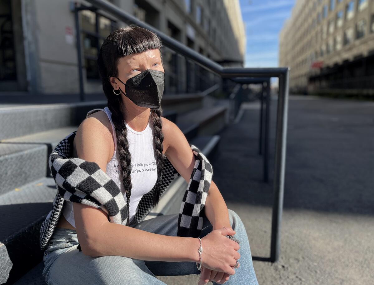 Elle Seibert, 31, has been living with long COVID.