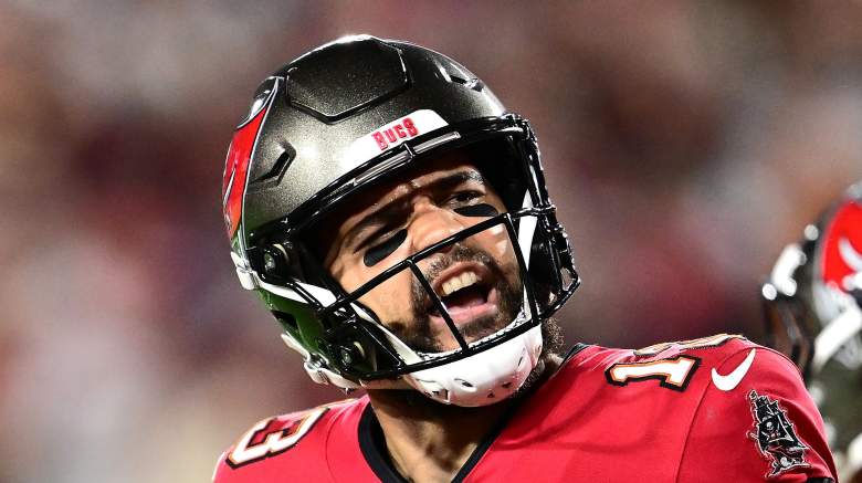 Former Tampa Bay Buccanears wide receiver Mike Evans during an NFL game.
