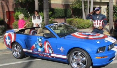 Captain America arrives in San Diego! – Cool San Diego Sights!