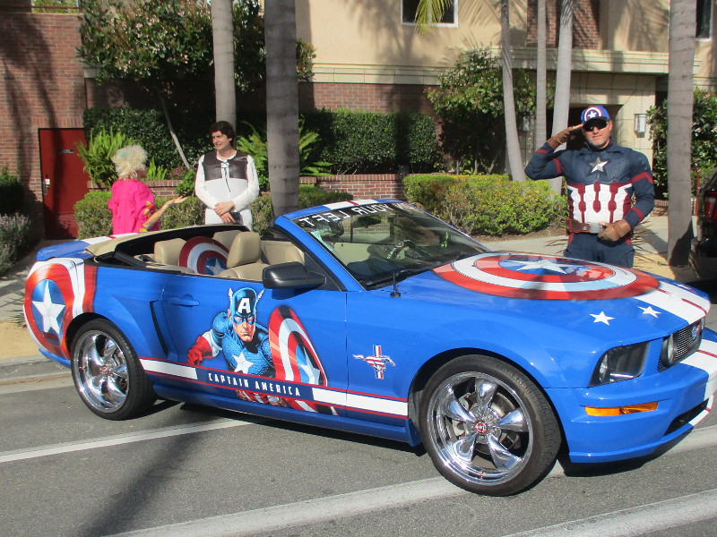 Captain America arrives in San Diego! – Cool San Diego Sights!