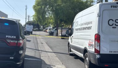Fresno police respond to overnight apartment complex shooting