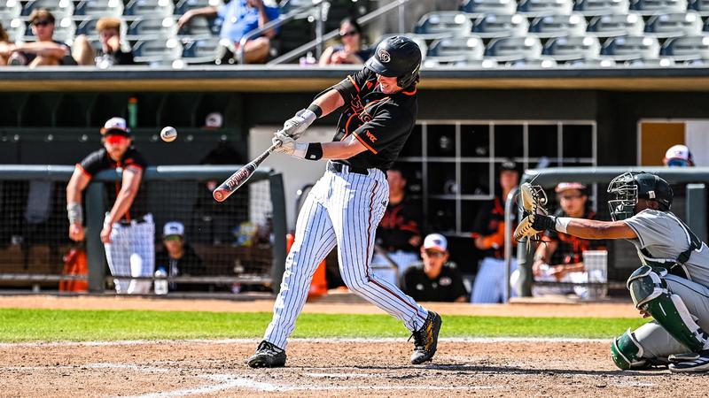 Richards Launches Home Run in Series Finale