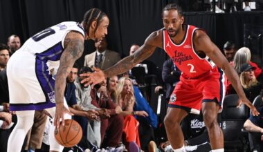 Kawhi Leonard leaves Clippers' loss with sprained left ankle