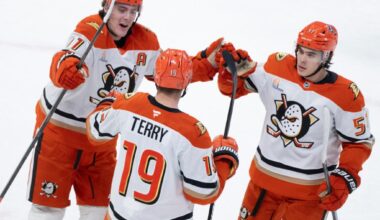 Cutter Gauthier breaks late tie in Ducks’ victory over Canadiens – Orange County Register