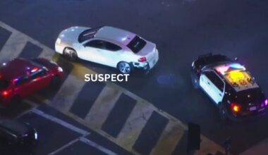 Driver leads half-hour car chase across Los Angeles County