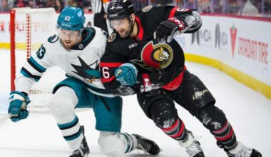 San Jose Sharks doomed by mistakes in loss to Ottawa Senators
