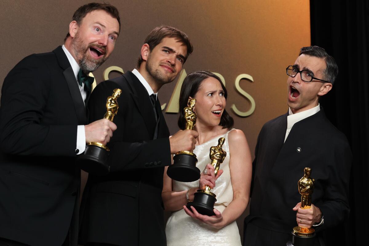 From left, producer Jack Piatt and director Sam A. Davis, the co-directors of "The Singers,"