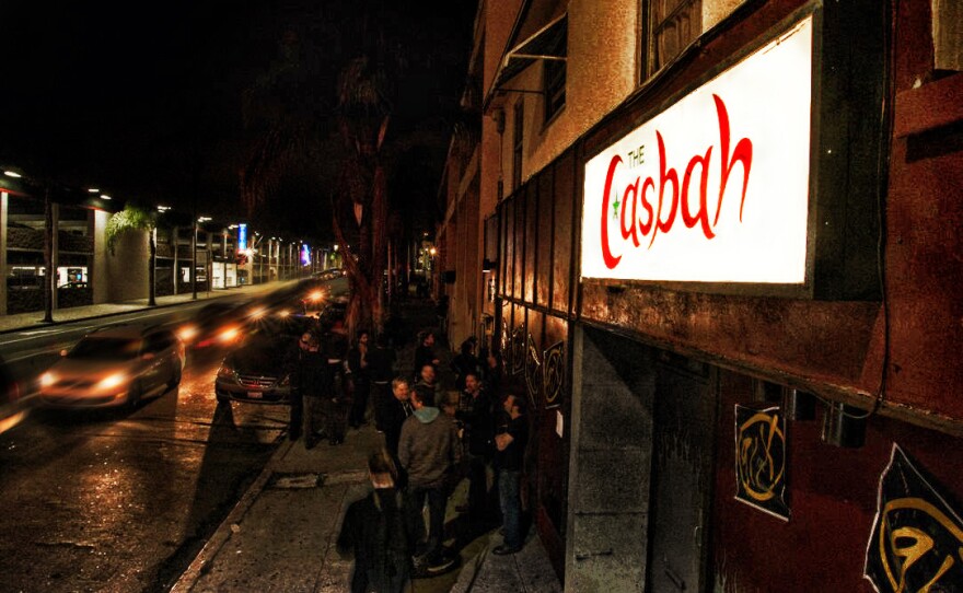 The Casbah nightclub is shown in an undated photo.