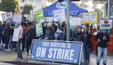 Kaiser nurses join Northern California strike over AI