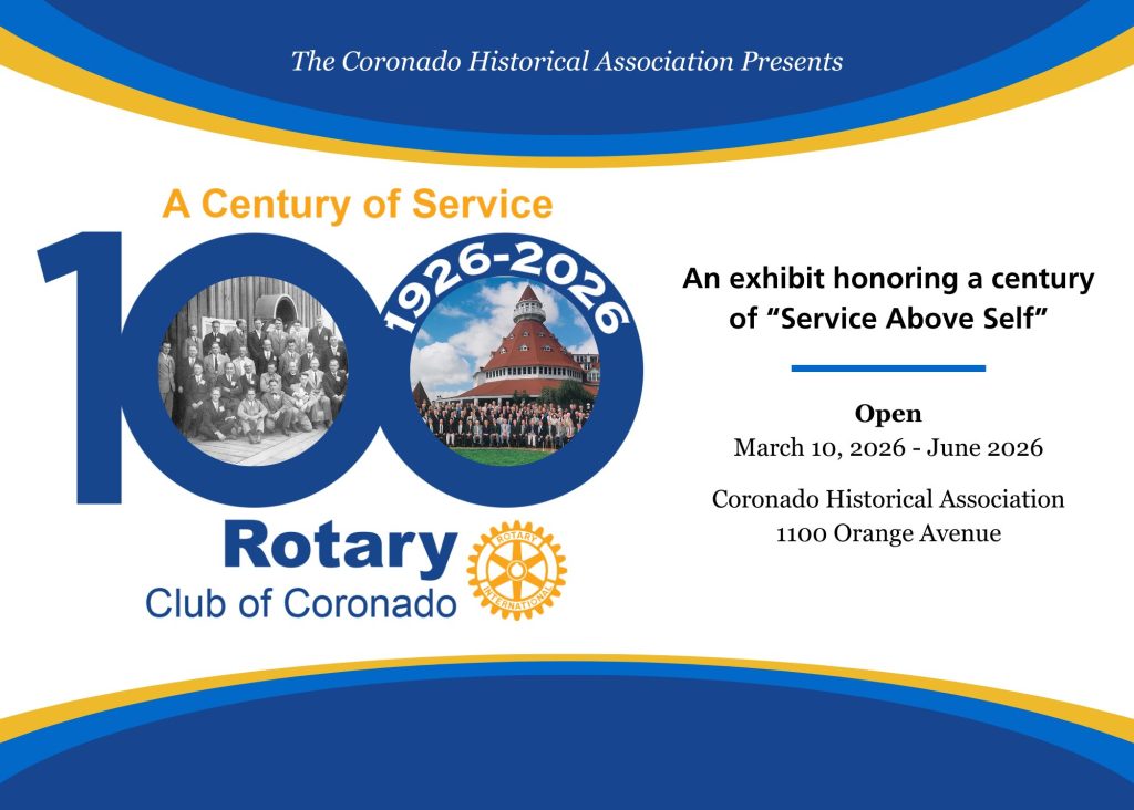 A Century of Service: 100 years of the Rotary Club of Coronado
