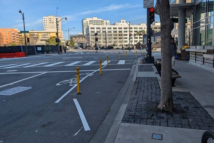 SF corner where toddler was run over gets posts by ‘rebel’ group