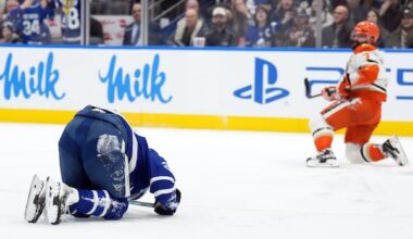 NHL's head of player safety defends punishment for hit that ended Auston Matthews's season