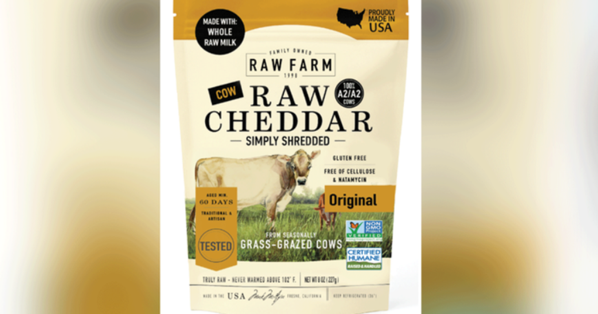 E. coli cases linked to raw cheddar sold by California company