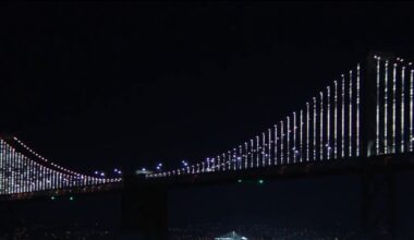Bay Bridge light show to return with dazzling upgraded display