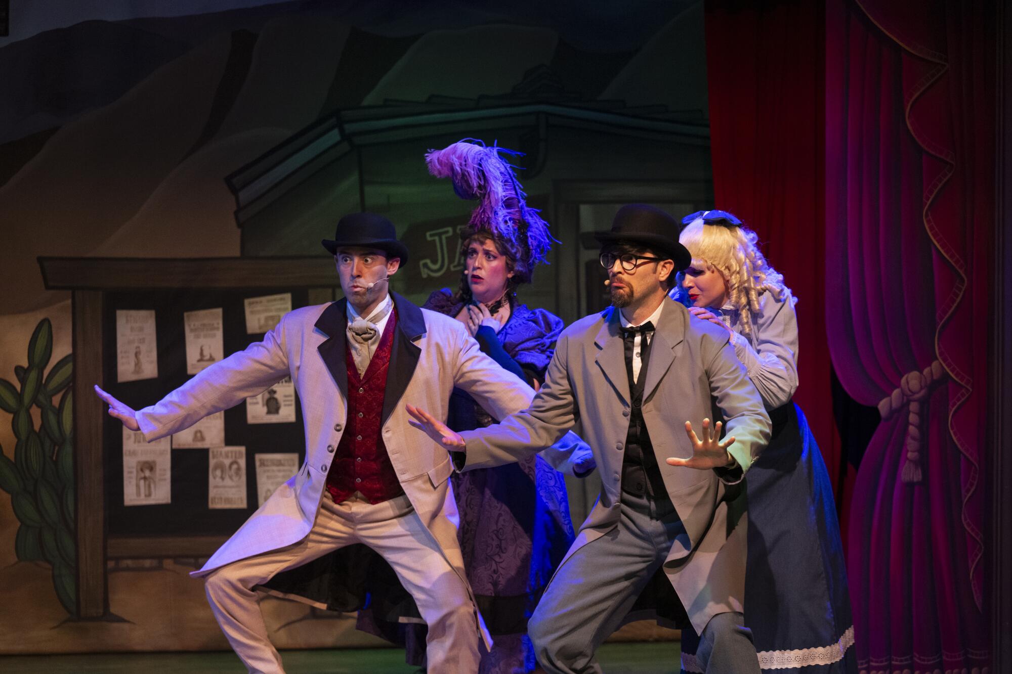 The Bird Cage Theatre reopened this past weekend with the show "The Great Bank Robbery."