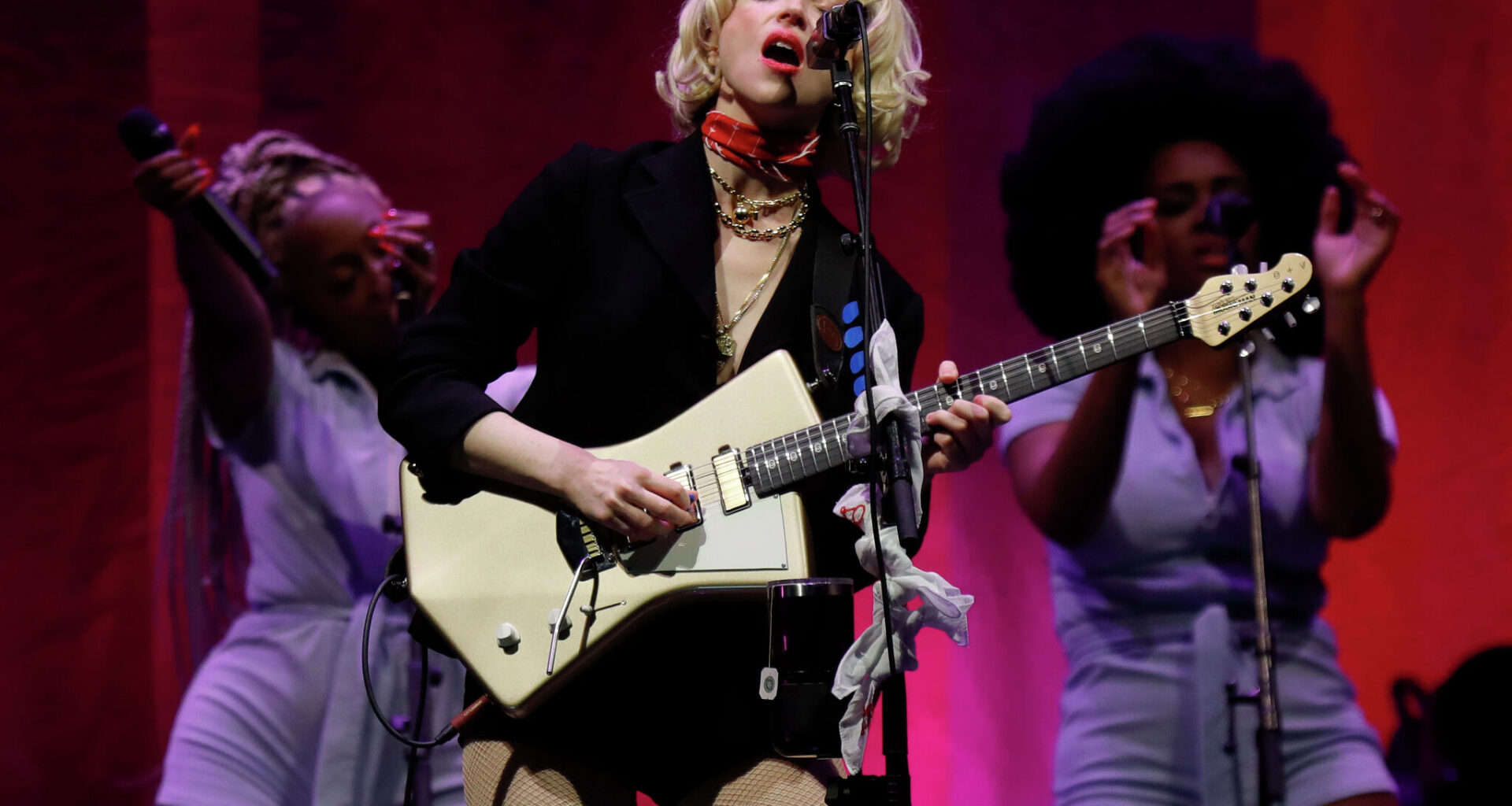 St. Vincent at the Chase Center in San Francisco on Sept. 26, 2022. The Grammy-winning artist is scheduled to perform with the San Francisco Symphony this smmer.