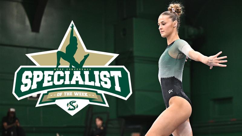 HOUGHTON CLAIMS SECOND-STRAIGHT MPSF SPECIALIST OF THE WEEK AWARD