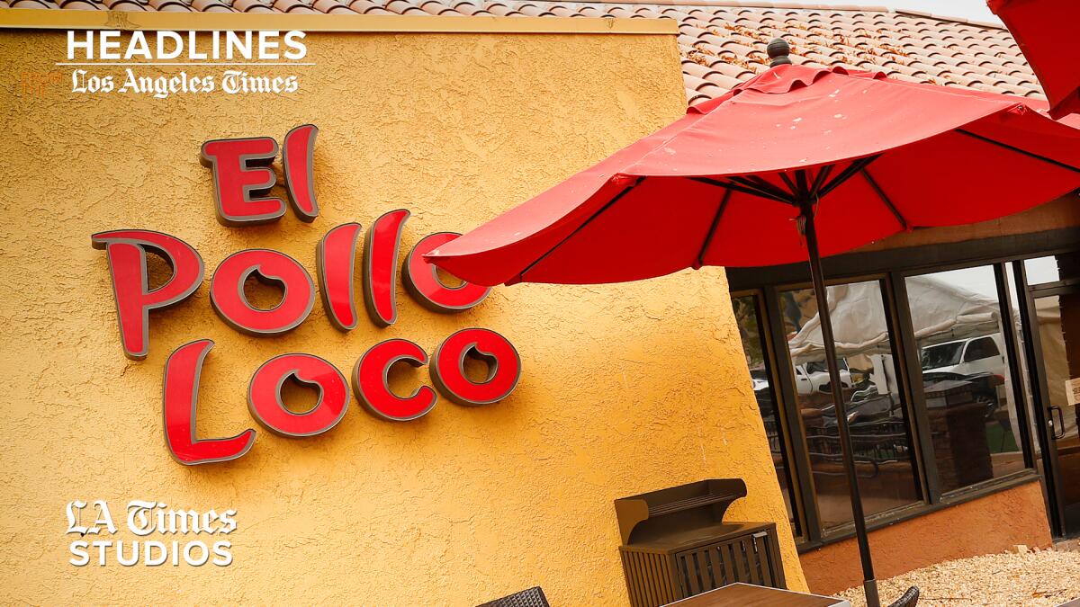 Headlines thumbnail featuring an El Pollo Loco restaurant
