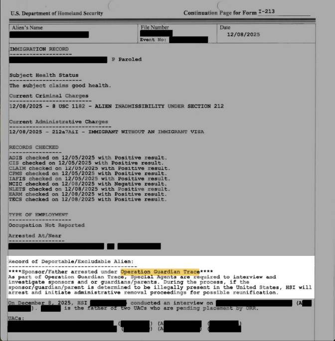 Screenshot of a document with solid black lines indicating information that has been redacted.