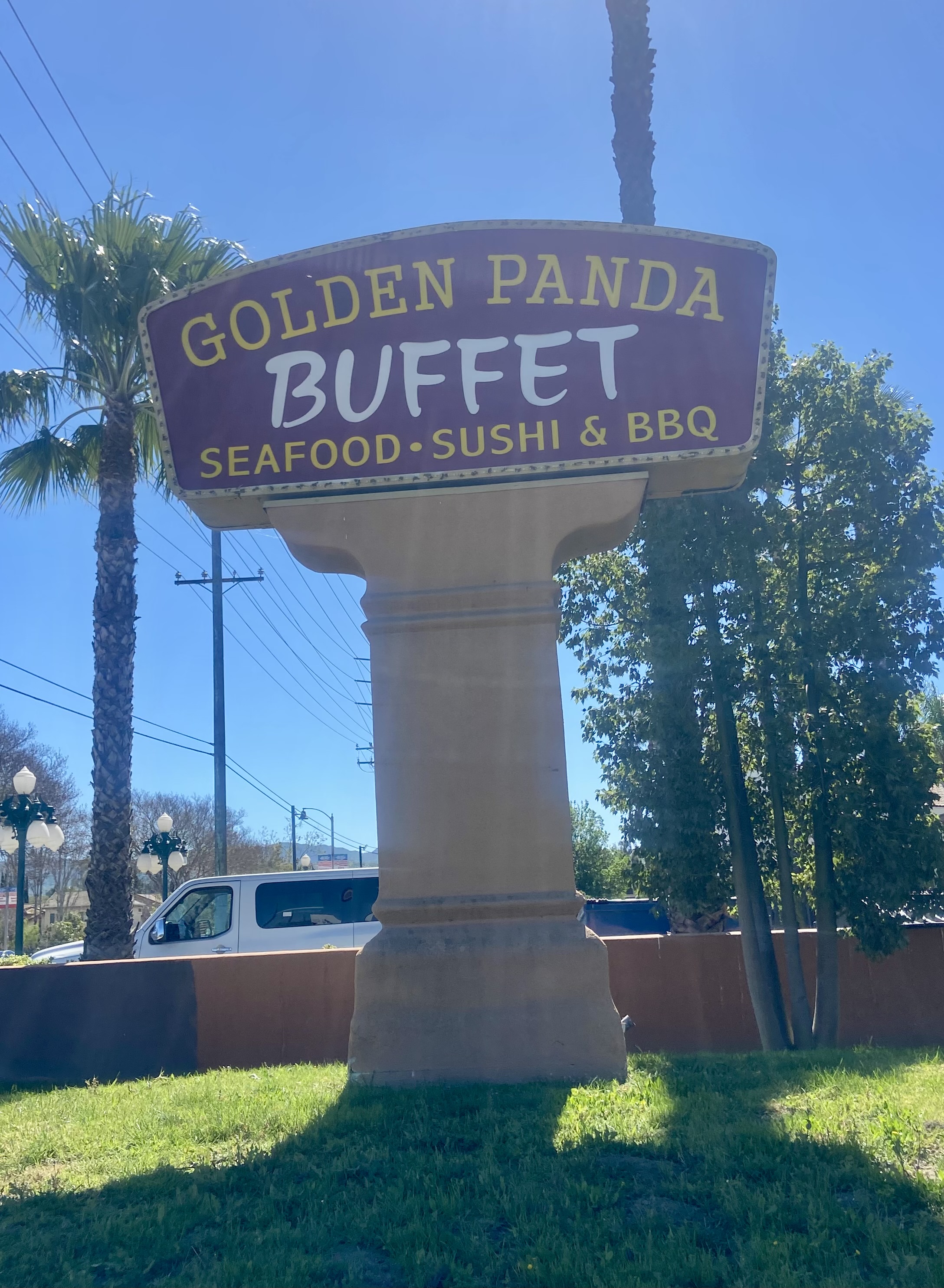 Golden Panda Buffet offers about 150 dishes on the buffet...