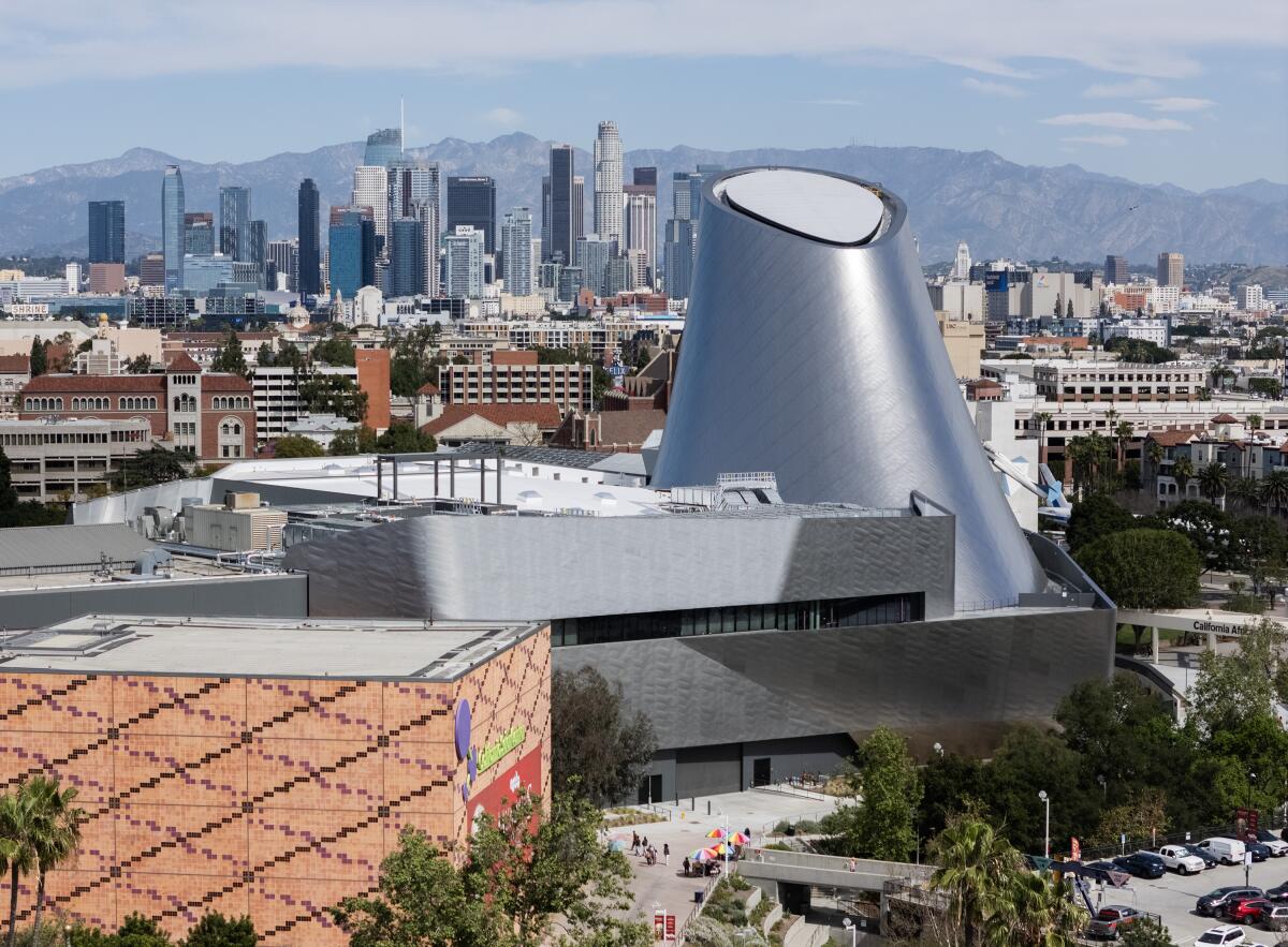 The Samuel Oschin Air and Space Center in Los Angeles, CA