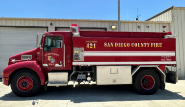Fire halted after burning two acres near San Diego, Riverside County border