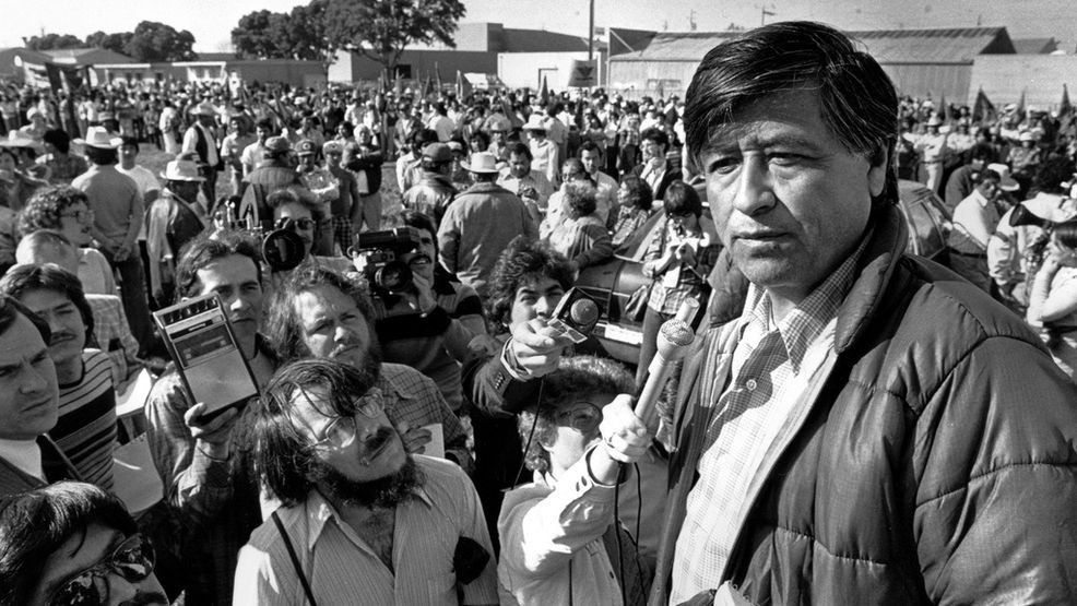 { }New York Times report prompts calls to rename Cesar Chavez Day amid abuse allegations (AP Photo/Paul Sakuma, File)