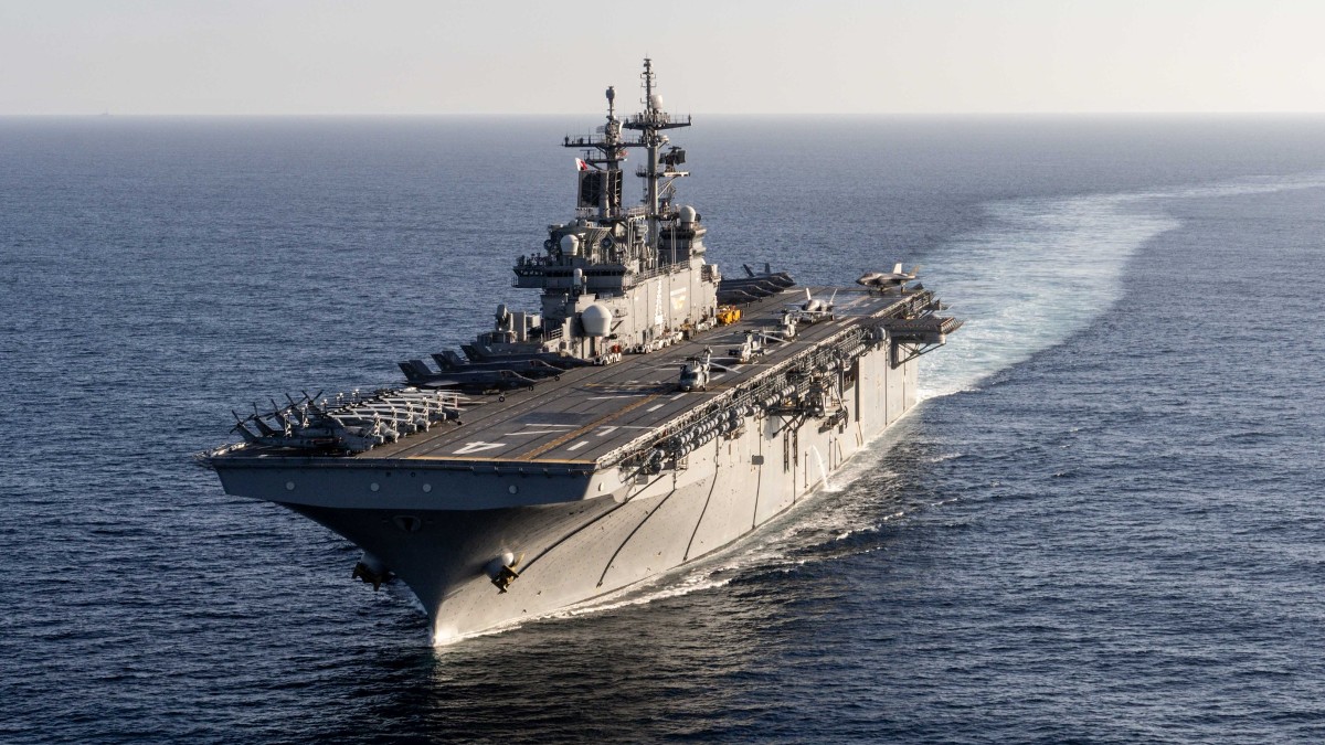 San Diego-based USS Boxer with Pendleton Marines deploys to Mideast