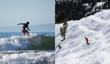 How to ski Tahoe and surf the Pacific in a day