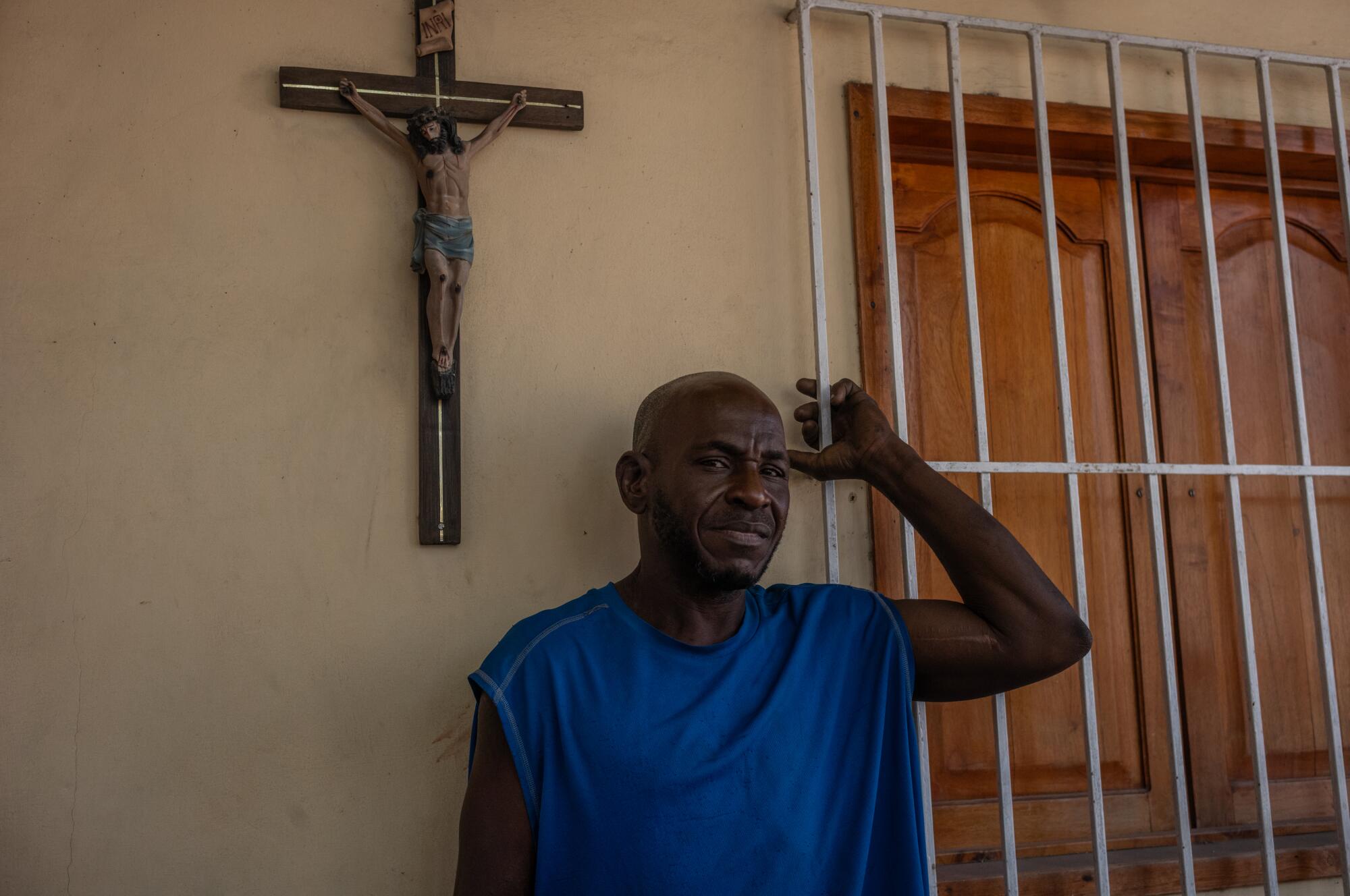 Pedro Rodríguez, a recently deported Cuban immigrant. 