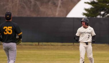 Schuck Highlights Oakland's Effort in 13–8 Setback against Northern Kentucky